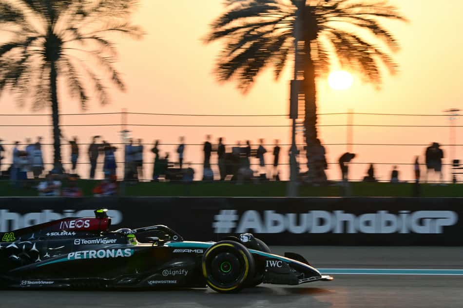 Lewis Hamilton - Mercedes - Fórmula 1 - F1- GP de Abu Dhabi