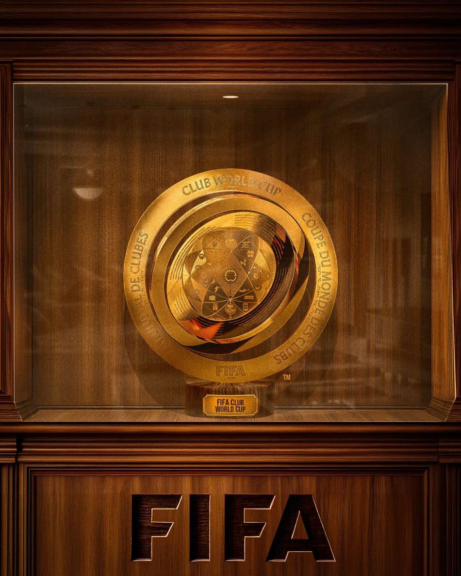 Novo troféu do Mundial de Clubes da Fifa que será erguido pela primeira vez em 2025