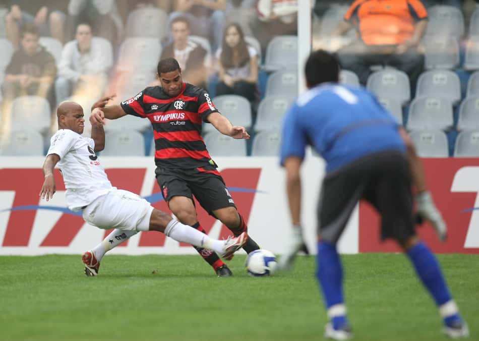 Santos x Flamengo 12 Adriano
