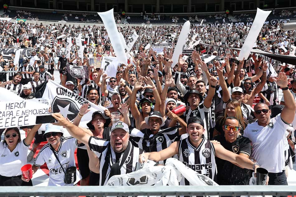 Torcedores na final da Libertadores