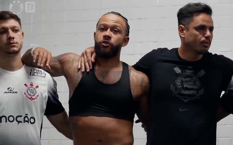 Memphis pede nova mentalidade no Corinthians: 'ganhar títulos'; veja