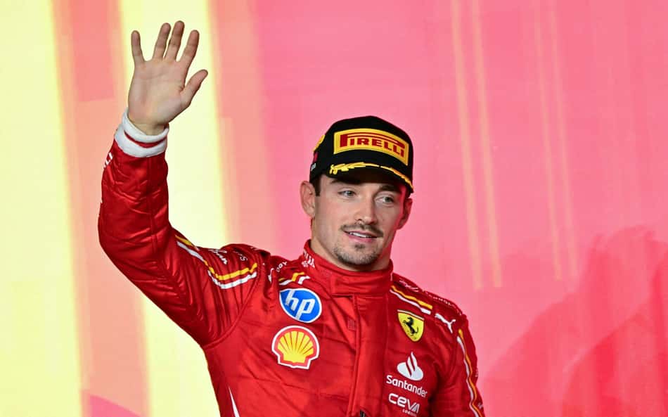 Leclerc vibra com pontos tirados da McLaren no GP do Catar: 'Vamos dar tudo'