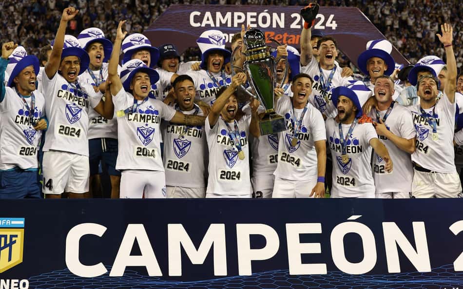 Campeão argentino de 2024, Vélez tem premiação 'nível Série B'