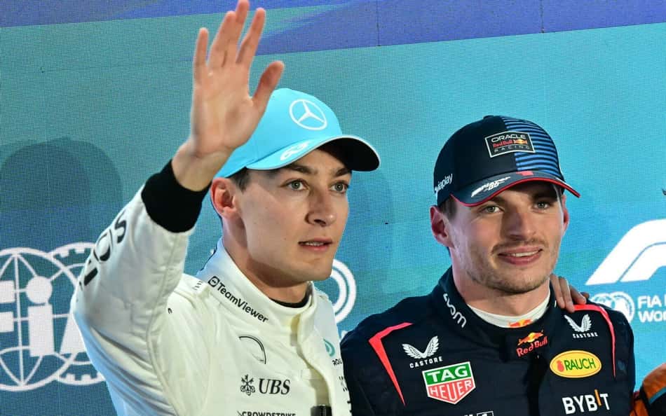 Verstappen diz que Russell mentiu para comissários no Catar e dispara: 'Falei pouco'