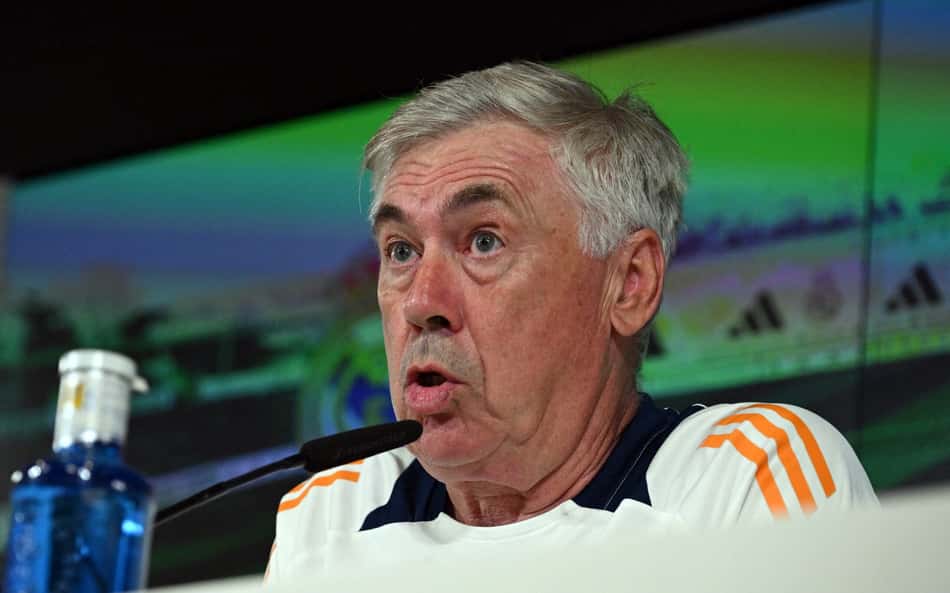 Carlo Ancelotti elege ponto fundamental no ataque do Real Madrid
