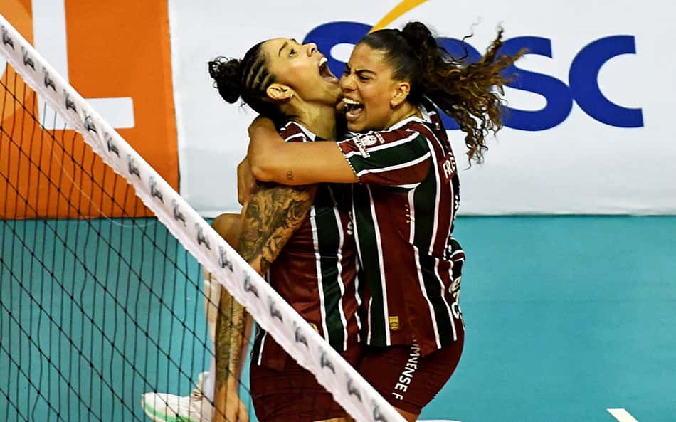 Fluminense vence clássico contra Flamengo pela Superliga Feminina de Vôlei