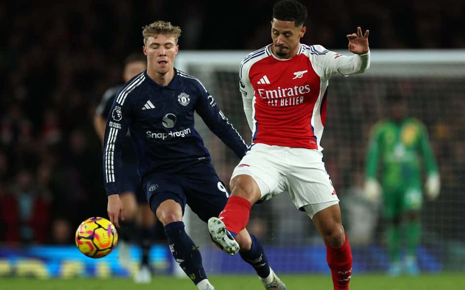 Arsenal x Manchester United: horário, escalações e onde assistir