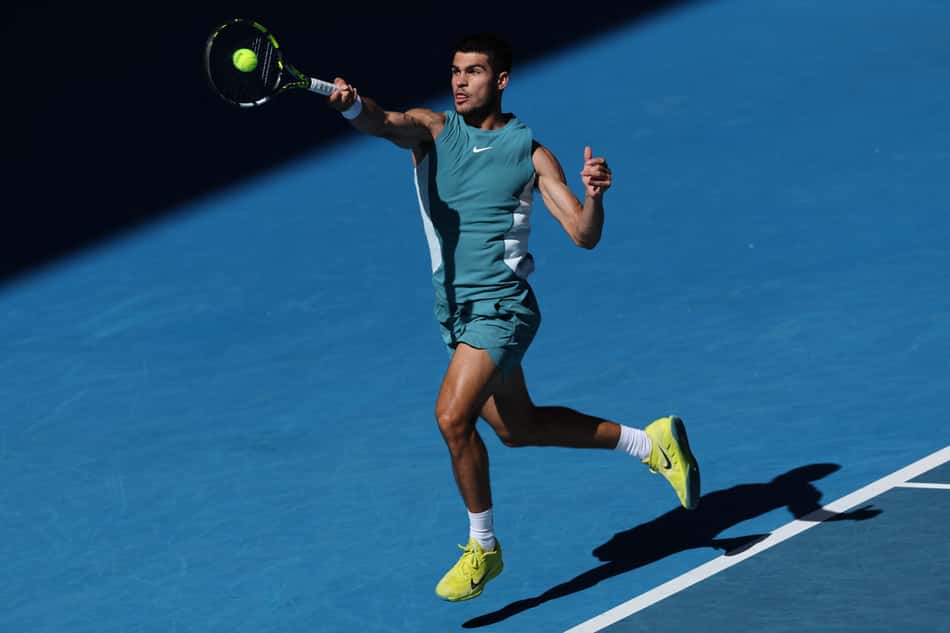 TENNIS-AUS-OPEN Carlos Alcaraz