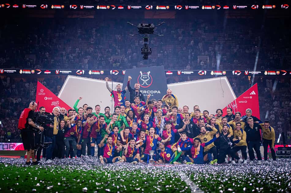 Barcelona campeão da Supercopa da Espanha 2025