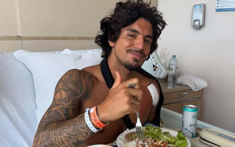 Gabriel Medina se pronuncia após passar por cirurgia; Surfista perderá a temporada da WSL