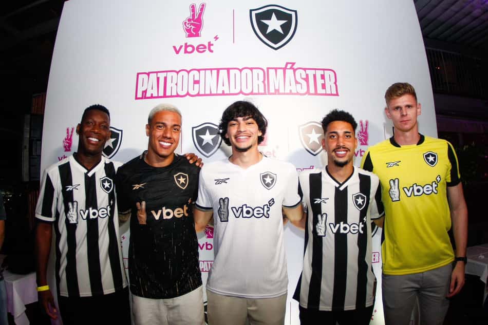 Botafogo anuncia patrocínio da VBet