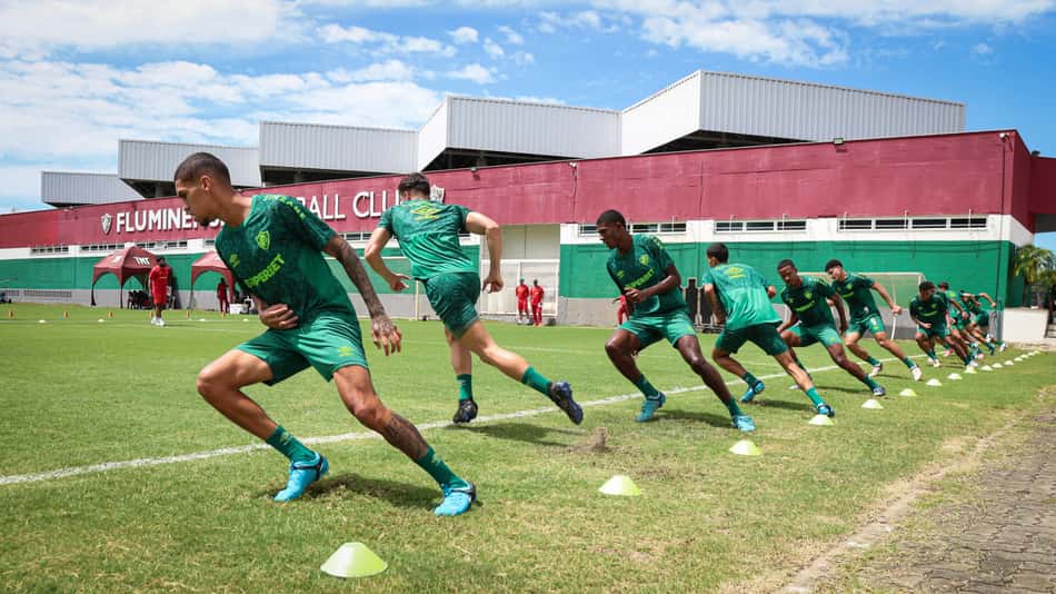 Grupo 1 do Fluminense faz treino comandado por Marcão de olho na estreia do Campeonato Carioca