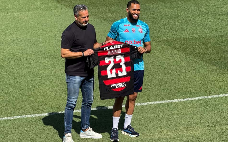 Juninho explica escolha pelo Flamengo: 'Não pensei duas vezes'