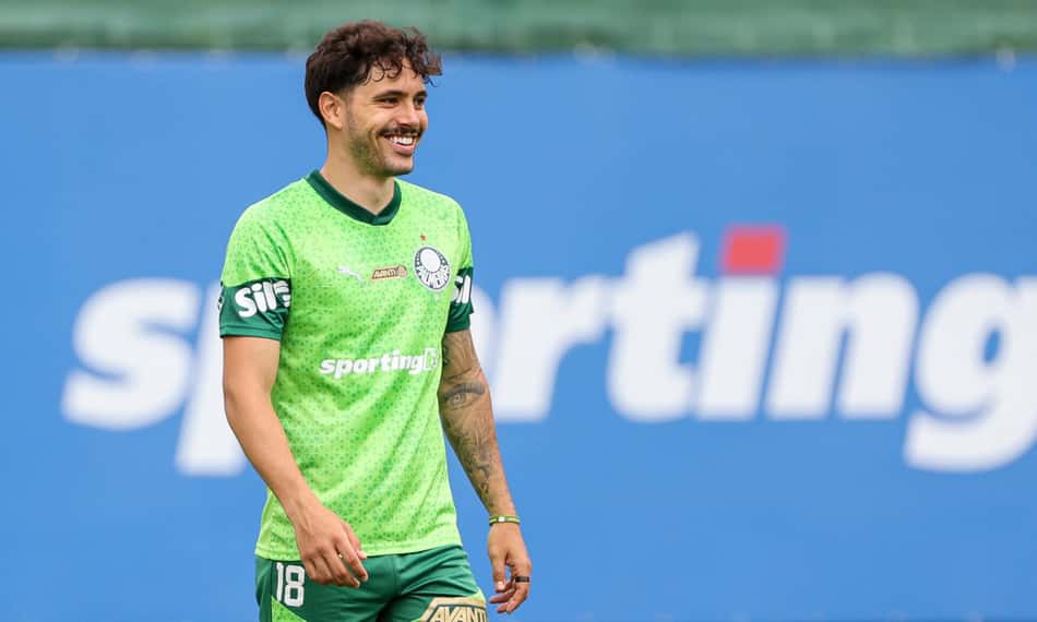 Mauricio, meio-campista do Palmeiras