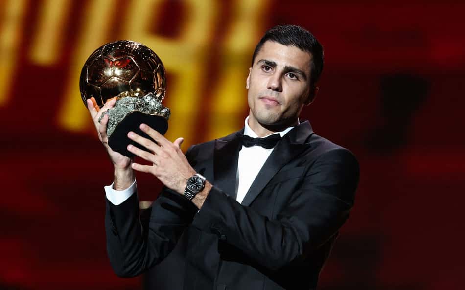 Rodri rebate Cristiano Ronaldo após críticas à Bola de Ouro: 'Sabe como funciona'