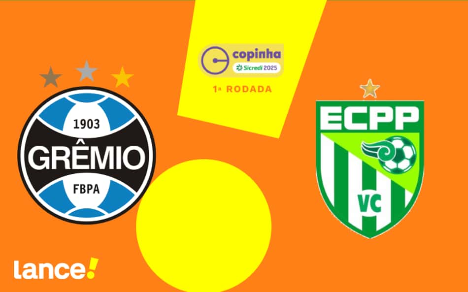 Grêmio x Vitória da Conquista: onde assistir, horário e prováveis escalações
