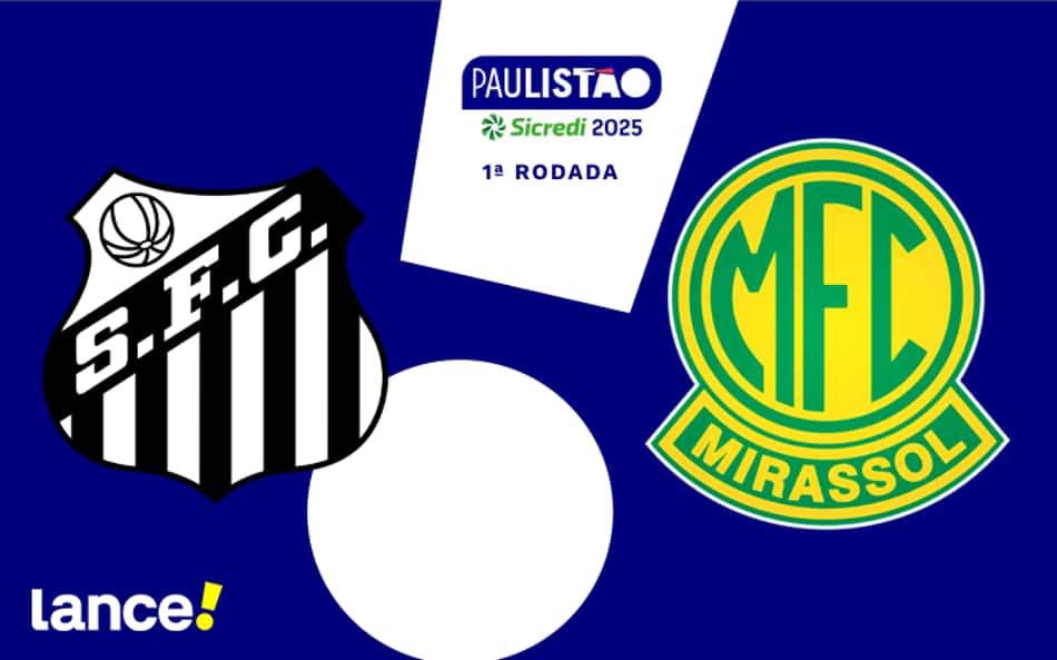 Santos x Mirassol: onde assistir, horário e prováveis escalações