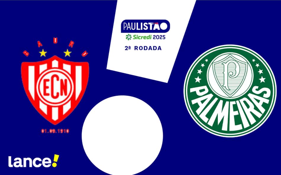 Noroeste x Palmeiras: onde assistir, horário e prováveis escalações