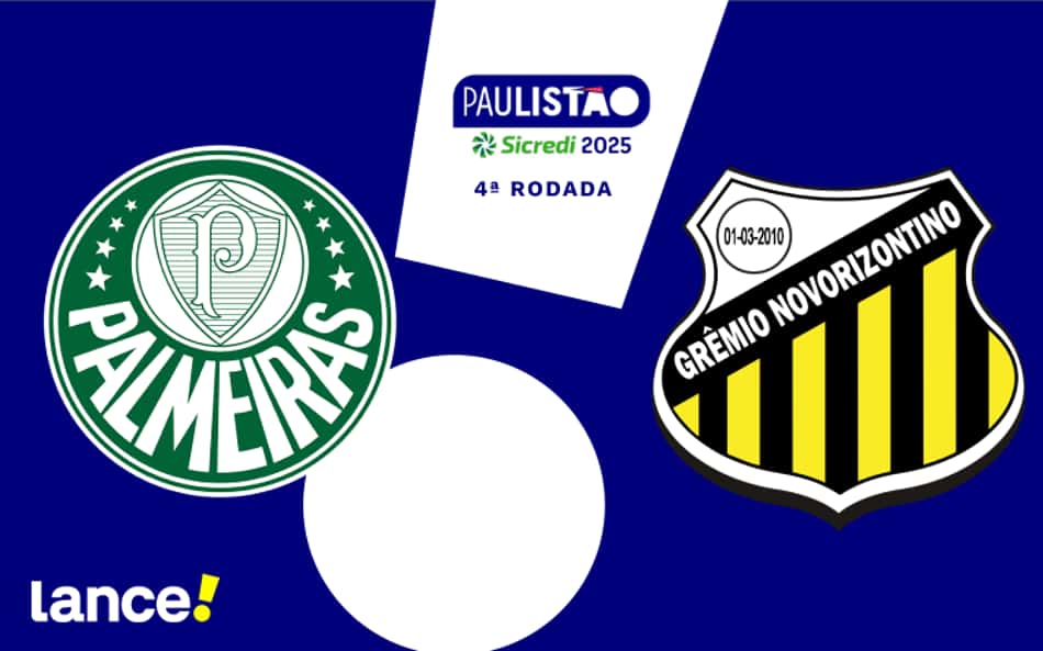 Palmeiras x Novorizontino: onde assistir, horário e prováveis escalações