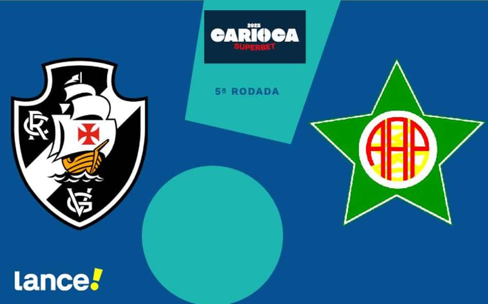 Vasco x Portuguesa-RJ: horário, onde assistir e prováveis escalações do jogo do Carioca