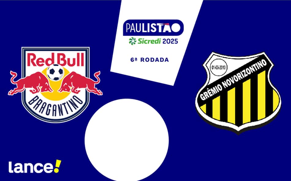 Bragantino x Novorizontino: onde assistir, horário e escalações do jogo pelo Campeonato Paulista