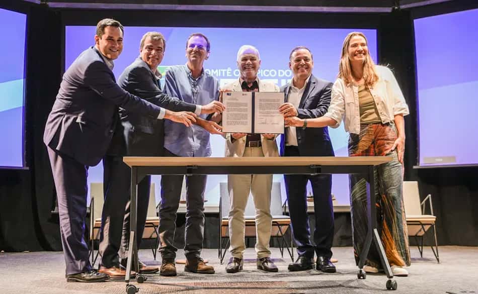 A candidatura conjunta do Rio será a concorrente brasileira na disputa pela sede do Pan 2031 (Foto: Rafael Bello/COB/Divulgação)
