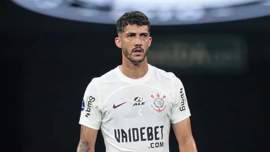 Gustavo Henrique, zagueiro do Corinthians.