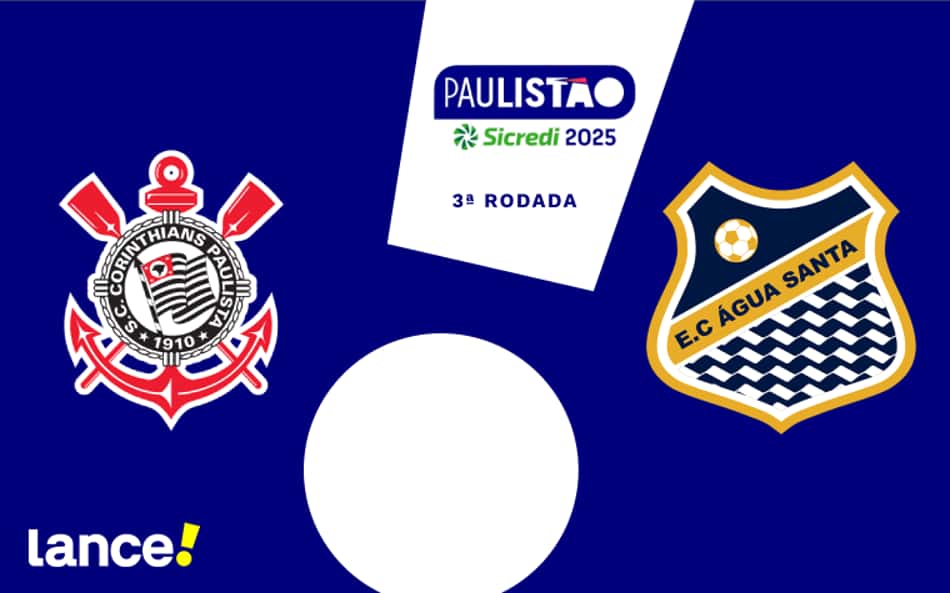 Corinthians x Água Santa: onde assistir, horário e escalações do jogo pelo Campeonato Paulista