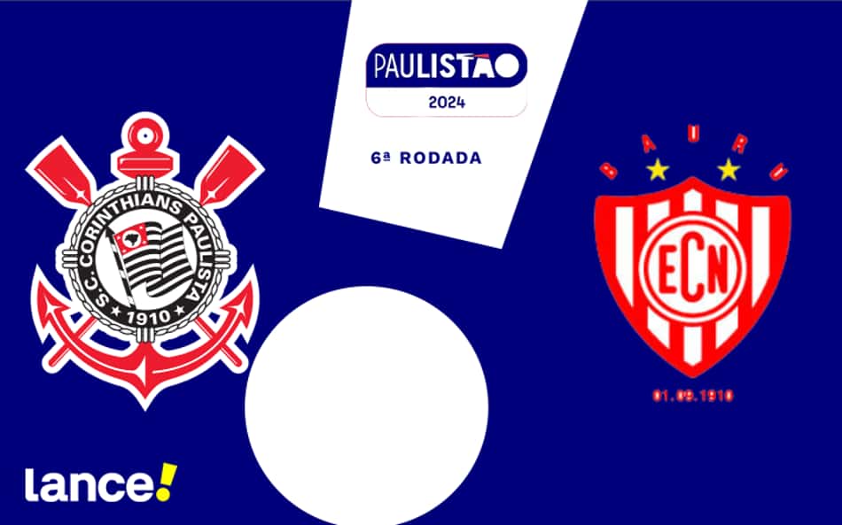 Corinthians x Noroeste: onde assistir, horário e escalações do jogo pelo Campeonato Paulista