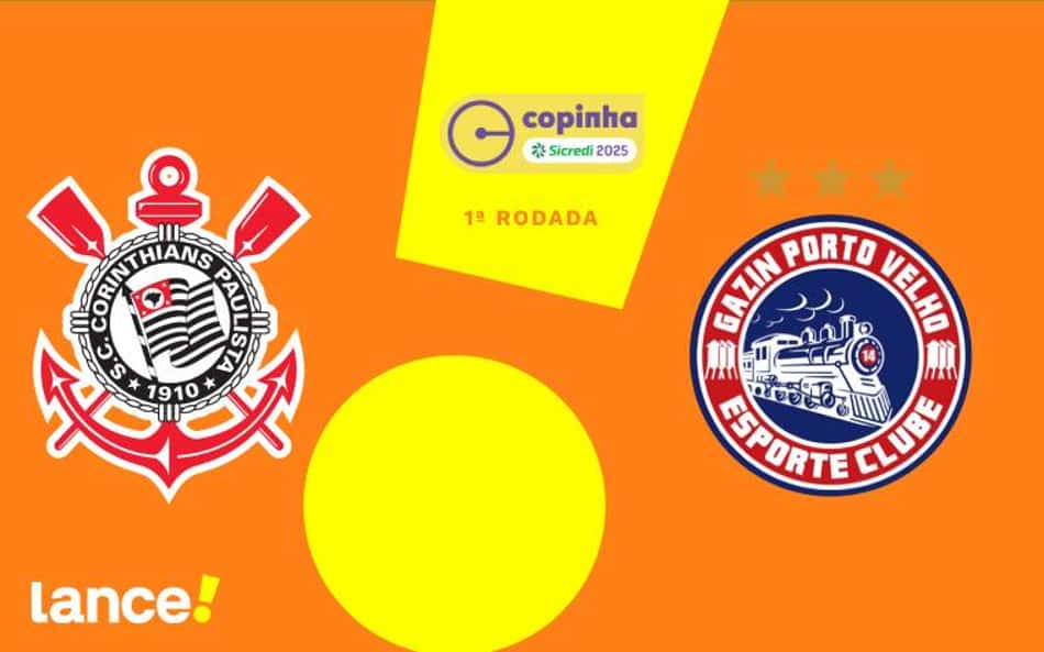 Corinthians x Gazin Porto Velho: onde assistir, horário e escalações do jogo pela Copinha