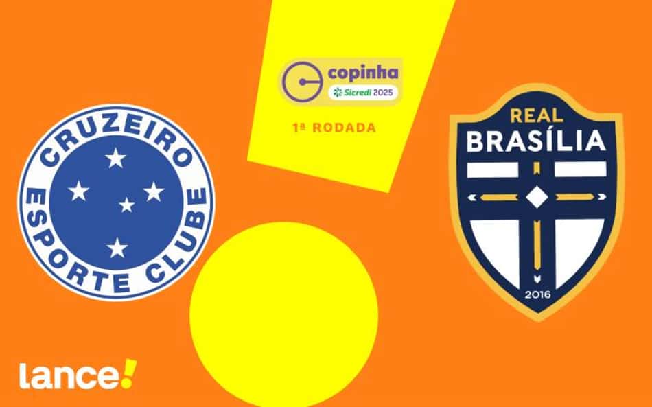 Cruzeiro x Real Brasília: onde assistir, horário e escalações do jogo pela Copinha
