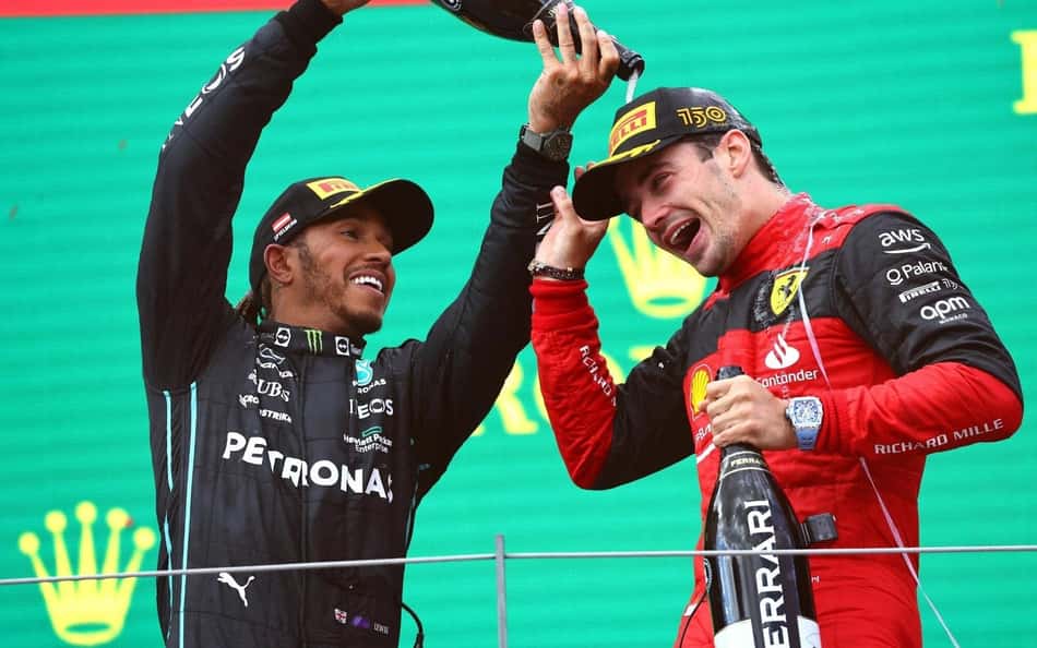 F1: Leclerc e Hamilton formarão 'dupla de músicos' na Ferrari