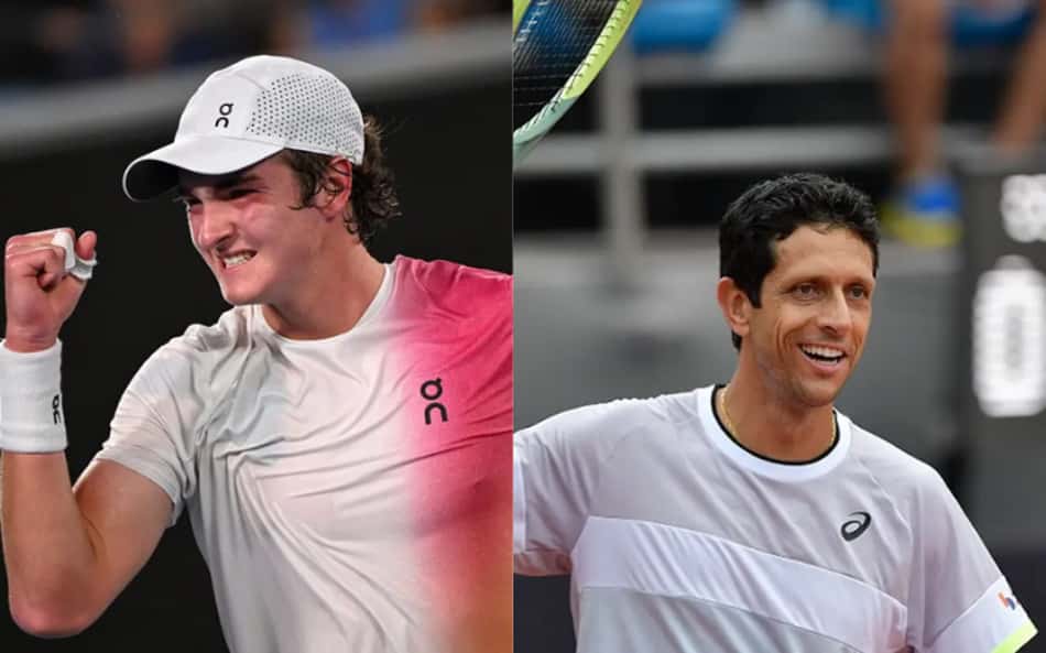 João Fonseca e Marcelo Melo fazem vídeo de 'duelo de gerações'; confira