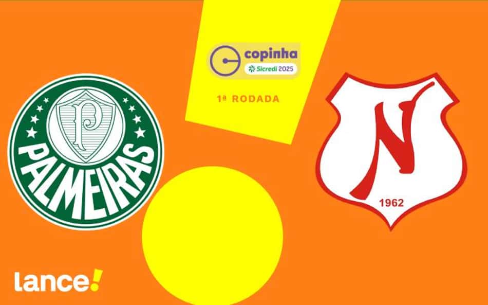 Palmeiras x Náutico-RR: onde assistir, horário e escalações do jogo pela Copinha