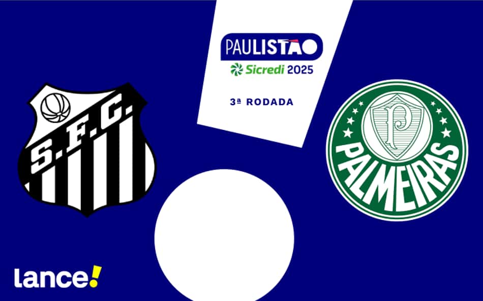 Santos x Palmeiras: onde assistir, horário e escalações do jogo pelo Campeonato Paulista