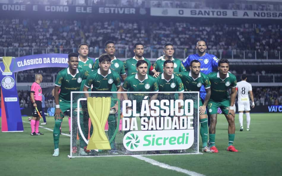 Jornalistas criticam jogador do Palmeiras contra o Santos: 'Ruim demais'