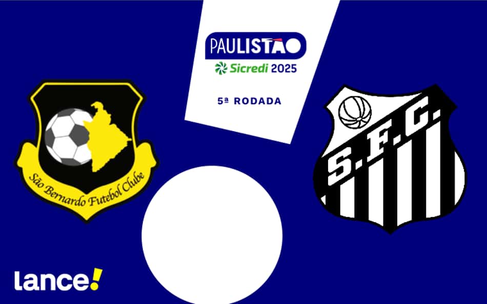 São Bernardo x Santos: onde assistir, horário e escalações do jogo pelo Campeonato Paulista
