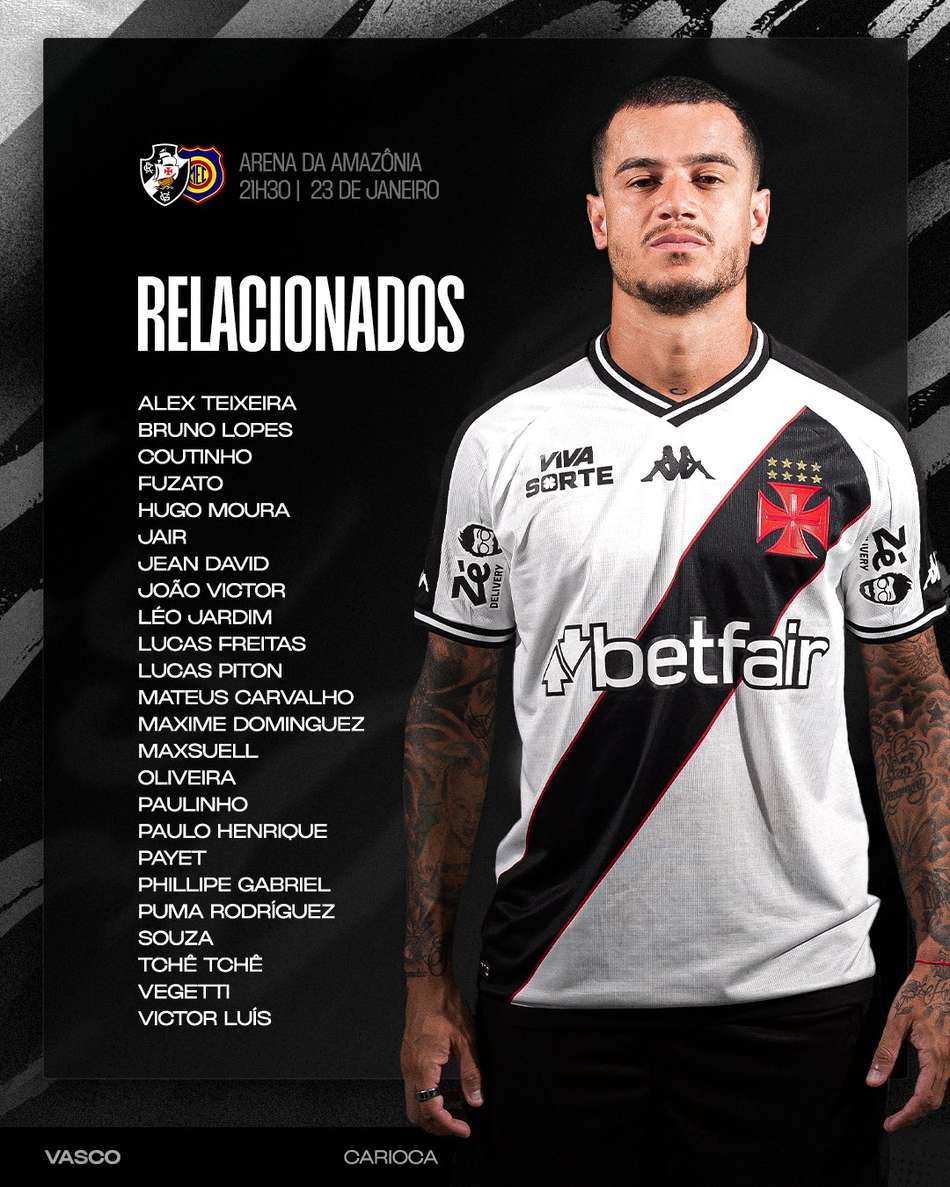 Vasco x Madureira - relacionados