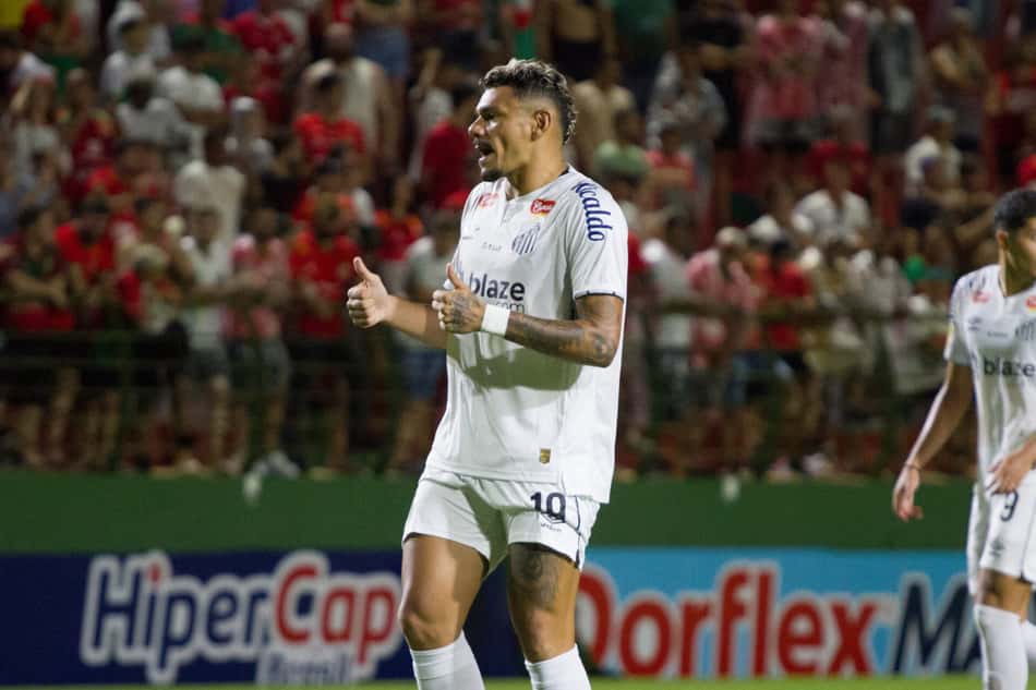 Tiquinho Soares estreou com derrota no Santos São Bernardo Santos