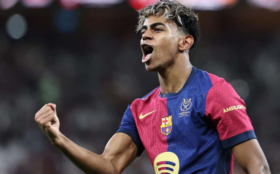 Yamal, do Barcelona, é comparado a Neymar após golaço contra o Real Madrid