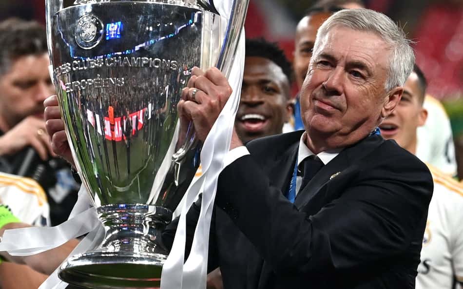 Roma define estratégia e mira 'oferta irrecusável' para tirar Ancelotti do Real Madrid