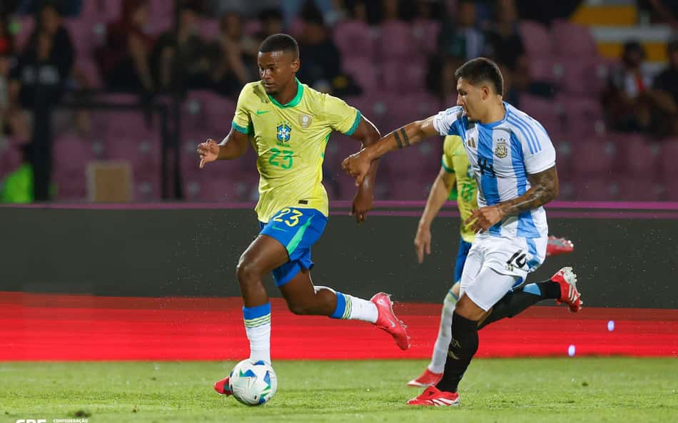 Brasil e Argentina disputam a liderança do Sul-Americano Sub-20