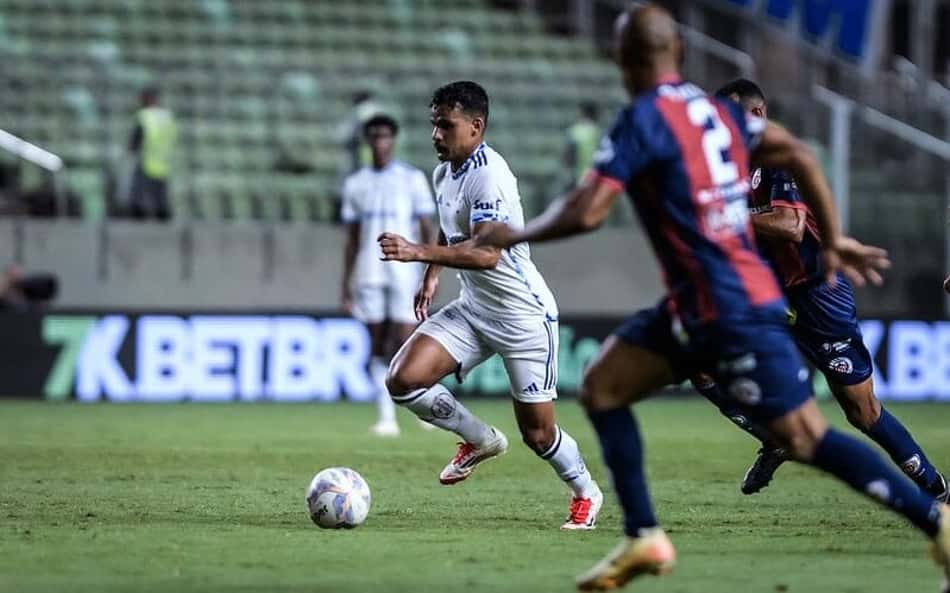 Kaiki comemora sequência como titular no Cruzeiro