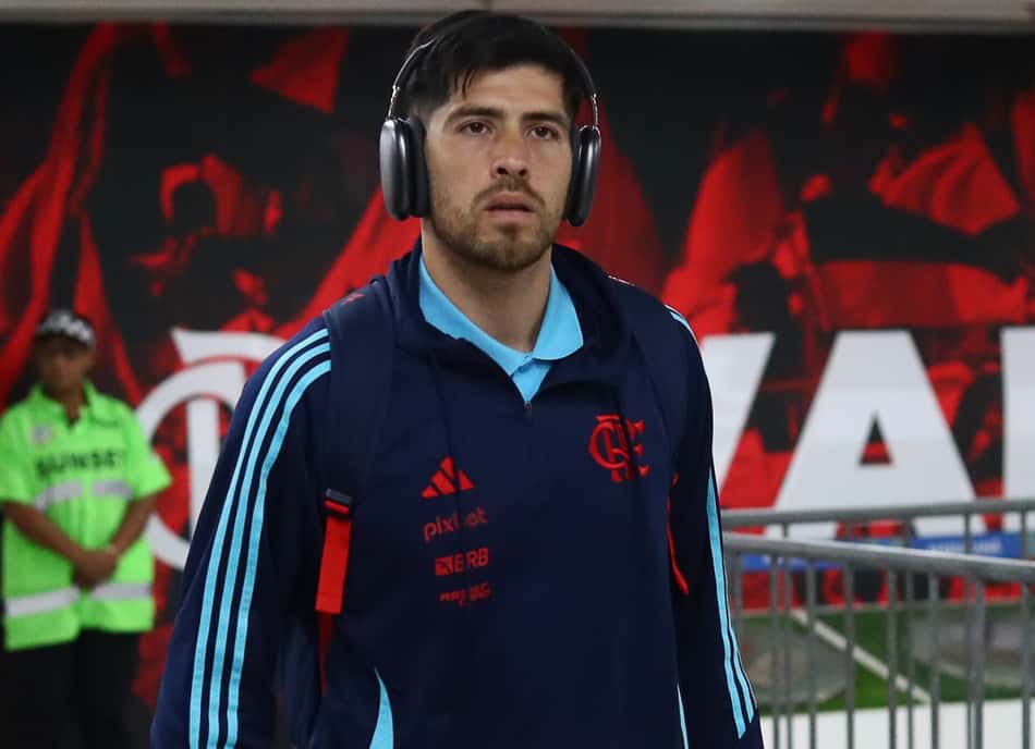 Rossi, do Flamengo, no Maracanã (Foto: Divulgação/Flamengo)