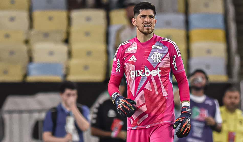 Rossi durante jogo do Flamengo (Foto: Paula Reis/Flamengo)