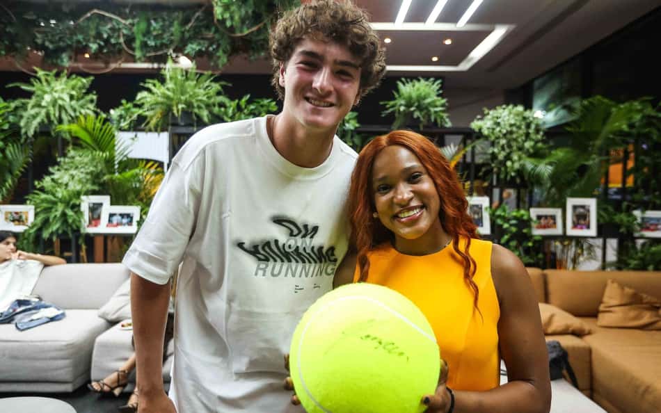 Rebeca Andrade sobre João Fonseca: 'Tem tudo para ser gigante, e já está sendo'