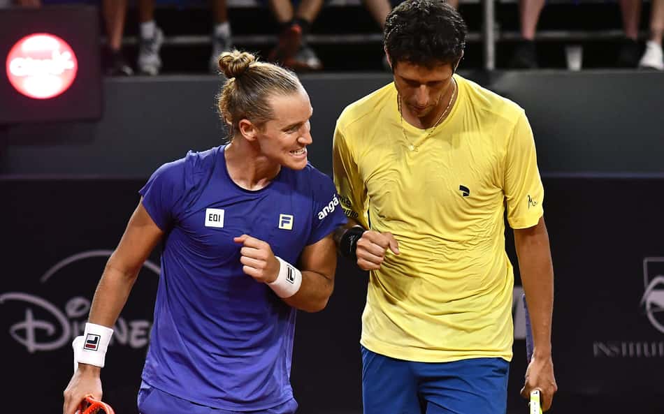 Rafael Matos celebra título no Rio Open 2025 e se abre sobre parceiro: 'Tive que pedir três vezes'