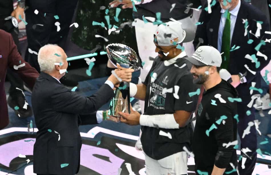 Super Bowl LIX between the Kansas City Chiefs and the Philadelphia Eagles – Game