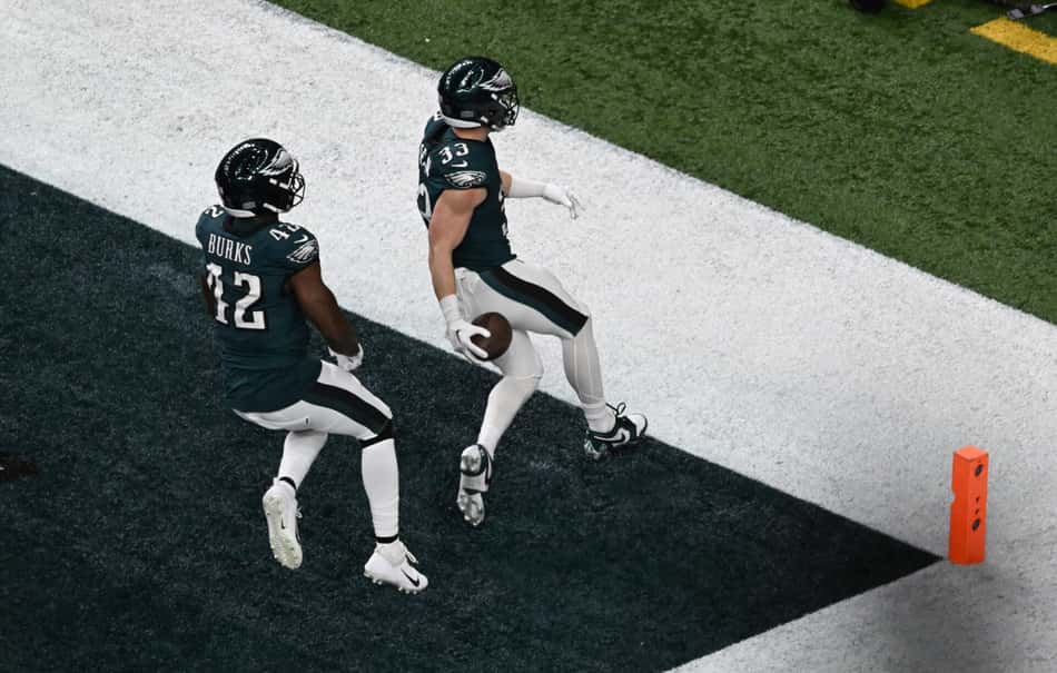 Super Bowl LIX between the Kansas City Chiefs and the Philadelphia Eagles – Game