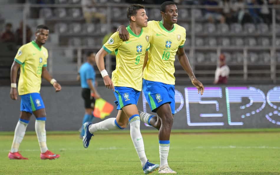 Brasil vence Chile e fica mais perto do título do Sul-Americano Sub-20